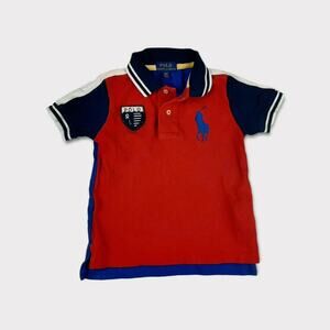 Polo Ralph Lauren Red & Blue Polo
